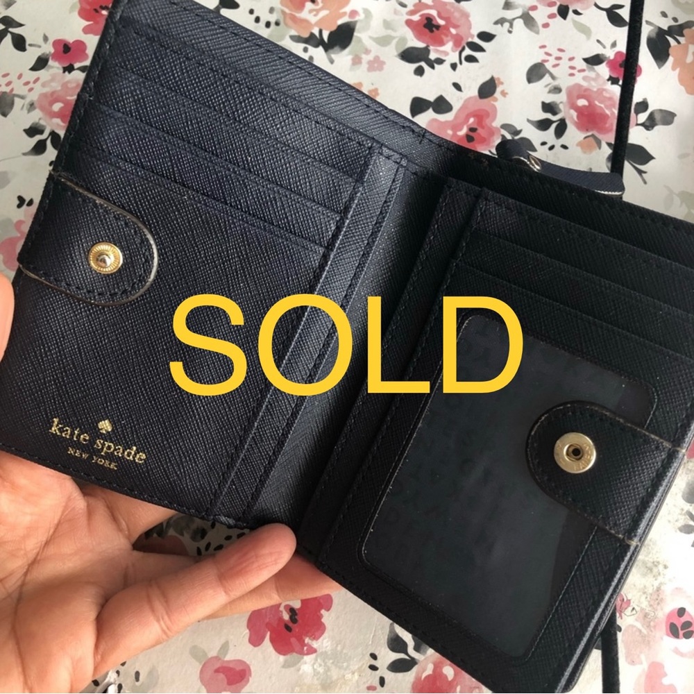 Preloved | Kate Spade New York Leather Wallet - blue